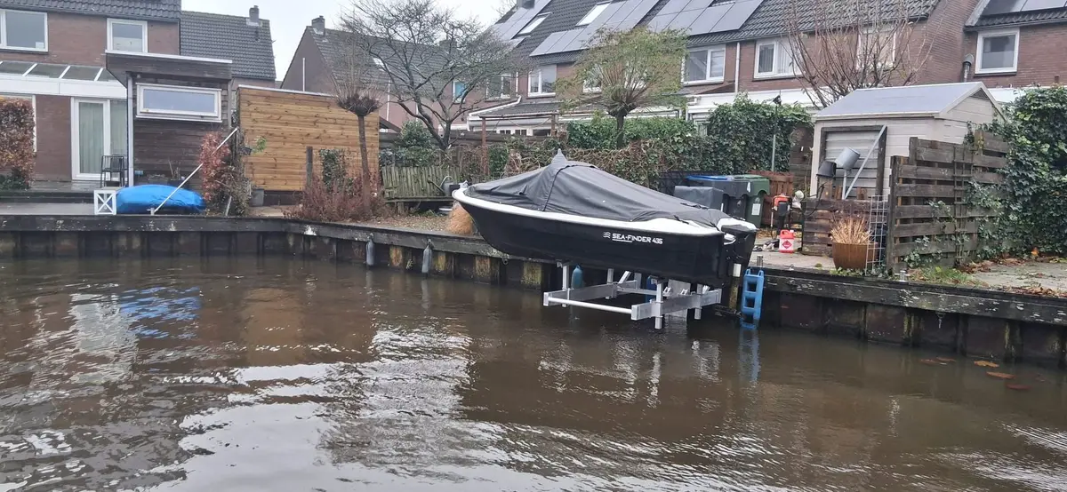 Bootlift, project Kadelift in Grou – 750 kg hefvermogen – foto 1