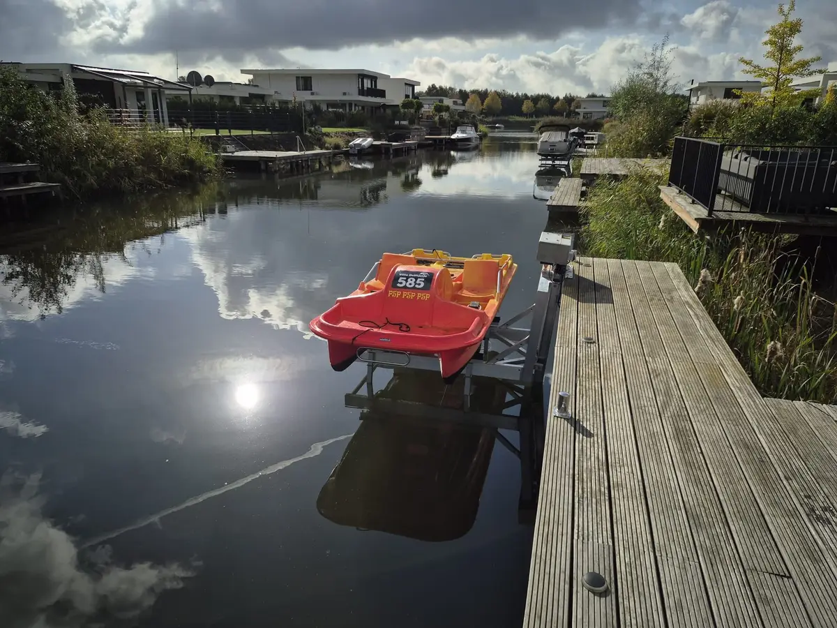 Bootlift, project Bootlift van 750 kg voor een waterfiets in Zeewolde – foto 1