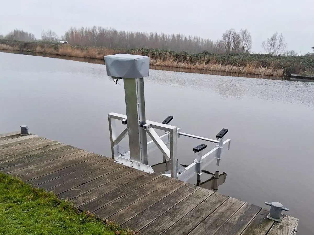 Bootlift, project Kadelift in Lijnden – 1.200 kg hefvermogen – foto 1