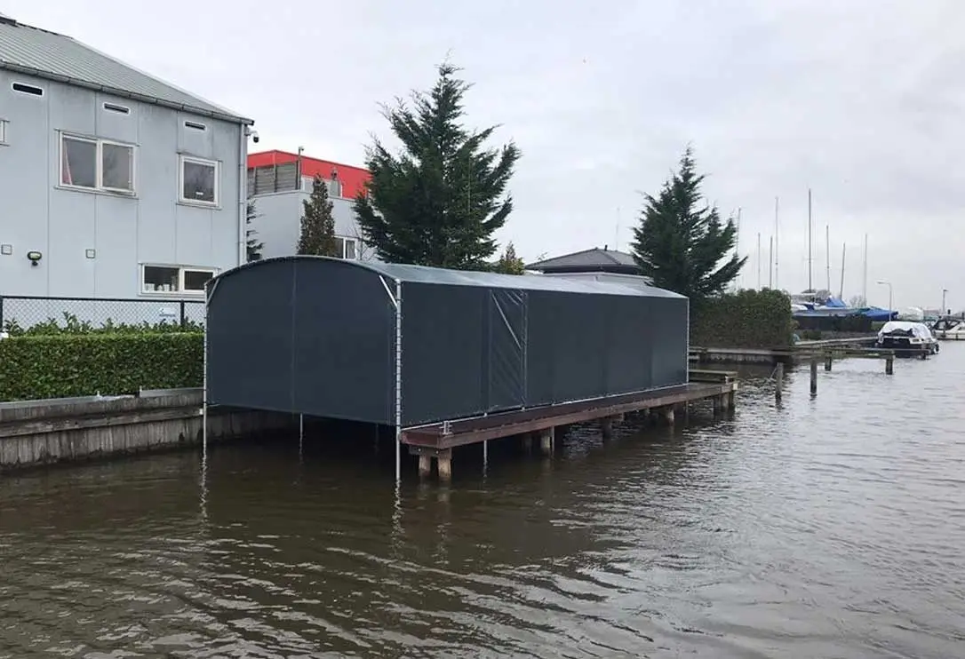 Bootoverkapping, project 2 bootoverkappingen Drijf-Drijf in Grou – foto 1
