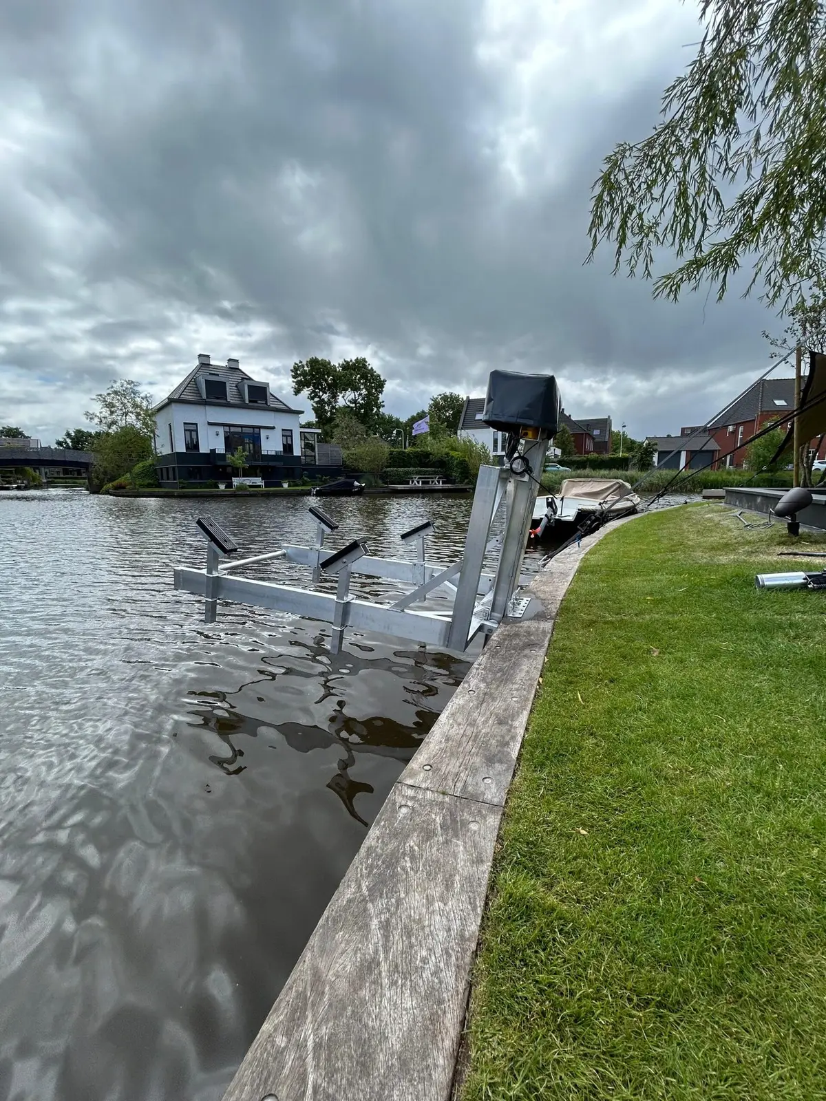 Bootlift, project Kadelift in Amersfoort – 750 kg hefvermogen – foto 1